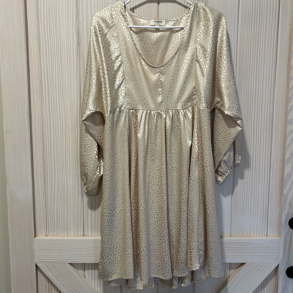 Umgee champagne Dress